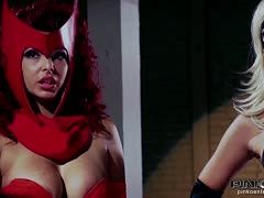 Lexi Swallow und Eric Masterson beim Kostüm Sex