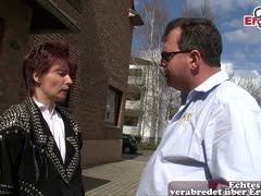 Zum Ficken eine Schlampe aus Germany mitgenommen